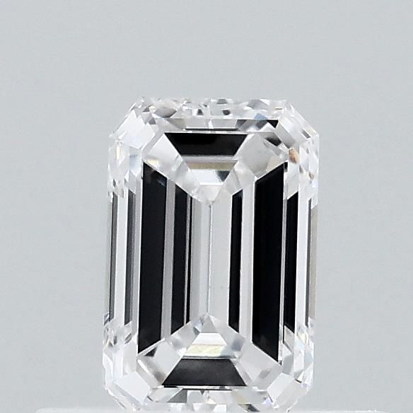 Emerald Lab-Grown Diamond 0.45ct D VVS1