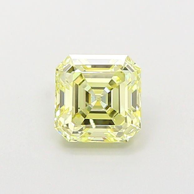 Asscher Fancy Yellow Lab-grown Diamond 1.02ct VS2 loose diamond