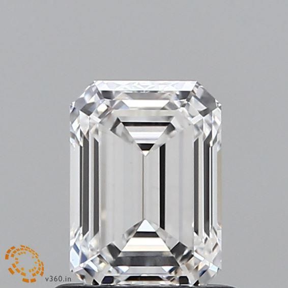 Emerald Lab-Grown Diamond 0.97ct E VVS1