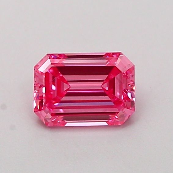 Emerald Fancy Vivid Pink Lab-grown Diamond 0.52ct VS2 loose diamond