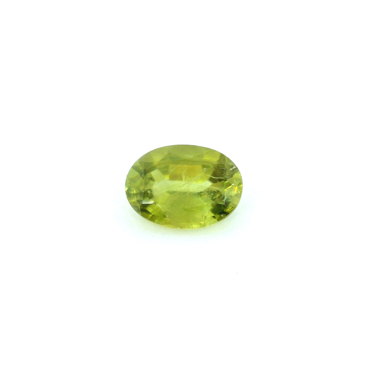 Oval Yellow Sphene 1.37ct loose gemstone
