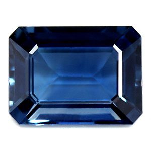 Emerald Blue Sapphire 1.52ct loose gemstone