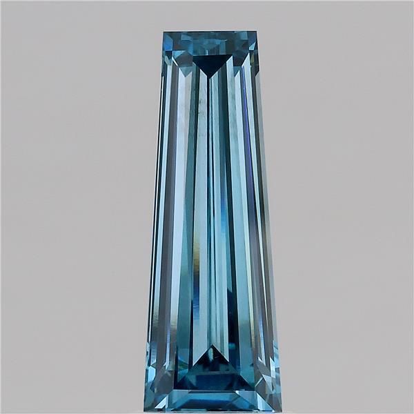 Tapered Baguette Fancy Vivid Blue Lab-grown Diamond 1.59ct VS1 loose diamond