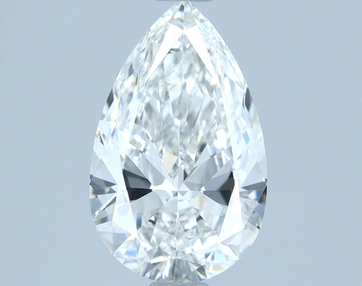 Pear Natural Diamond 1.30ct E VVS2
