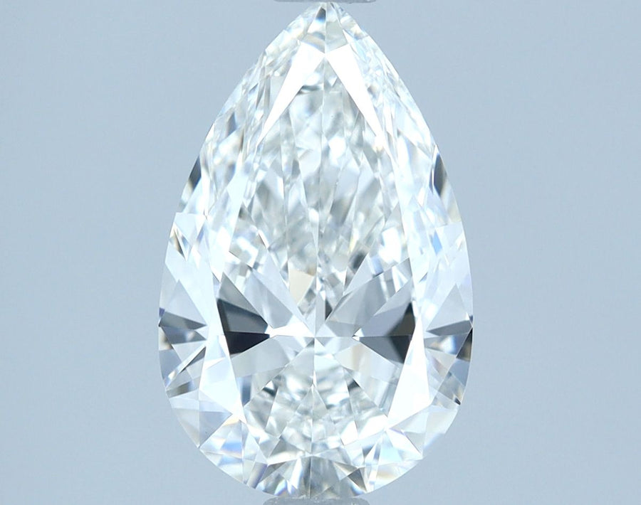 Pear Natural Diamond 1.30ct E VVS2