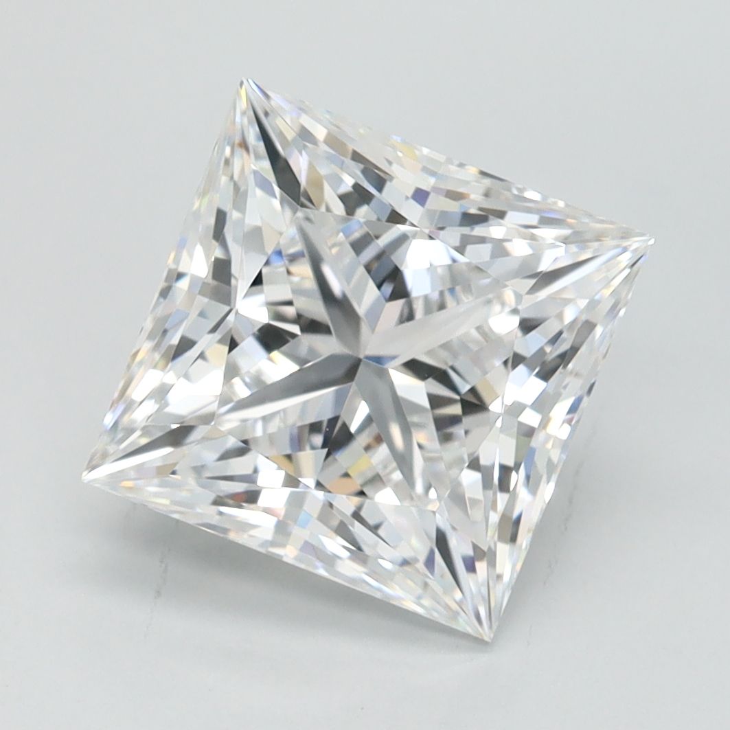 Princess Lab-Grown Diamond 2.66ct D FL