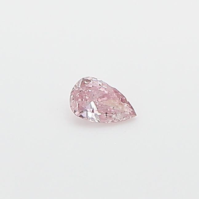 Pear Fancy Purplish Pink Natural Diamond 0.05ct loose diamond