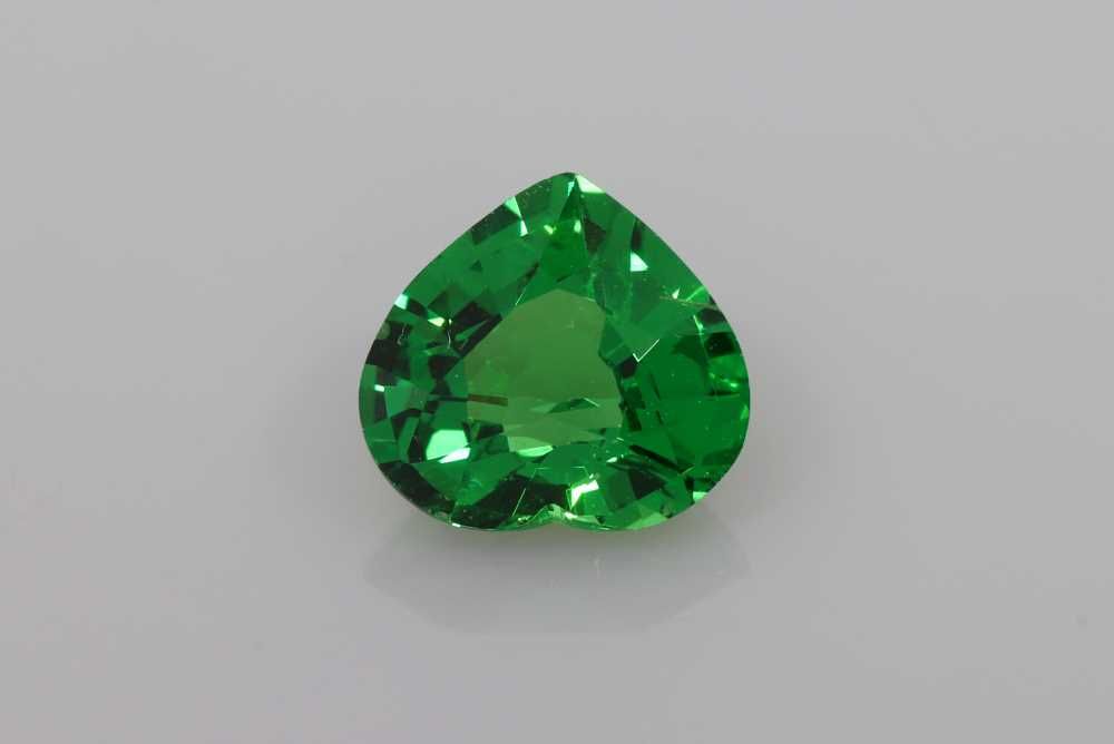 Heart Green Garnet 2.11ct loose gemstone