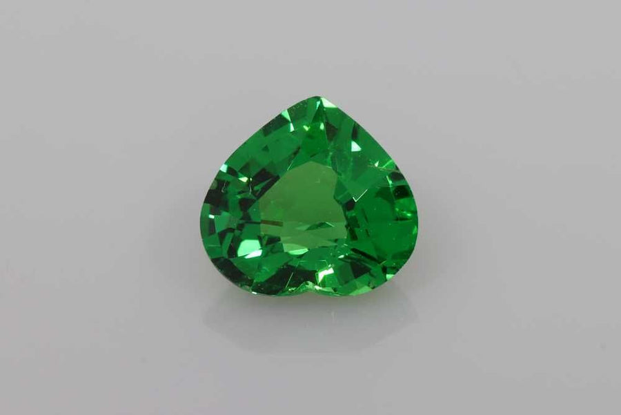 Heart Green Garnet 2.11ct loose gemstone