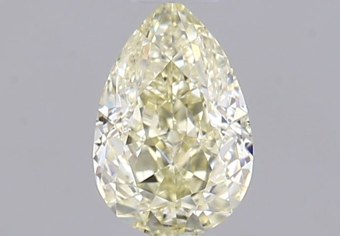 Pear Fancy Light Yellow Natural Diamond 0.4ct VS1 loose diamond