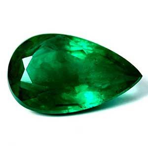 Pear Green Emerald 1.59ct loose gemstone