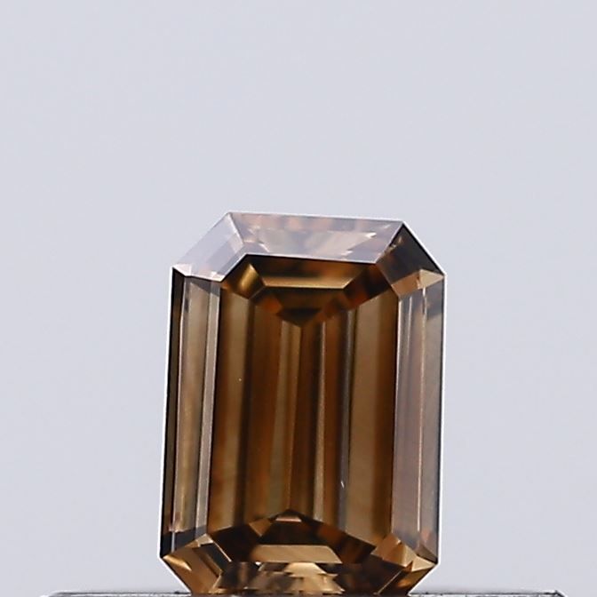 Emerald Fancy Brown Natural Diamond 0.22ct VS2 loose diamond