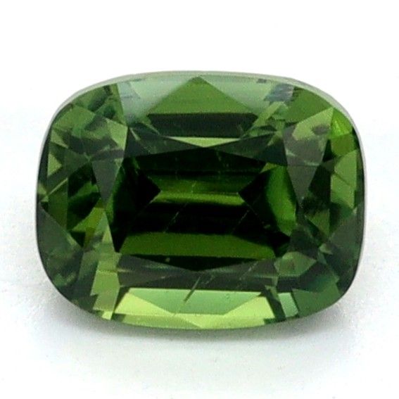 Cushion Green Sapphire 0.5ct loose gemstone
