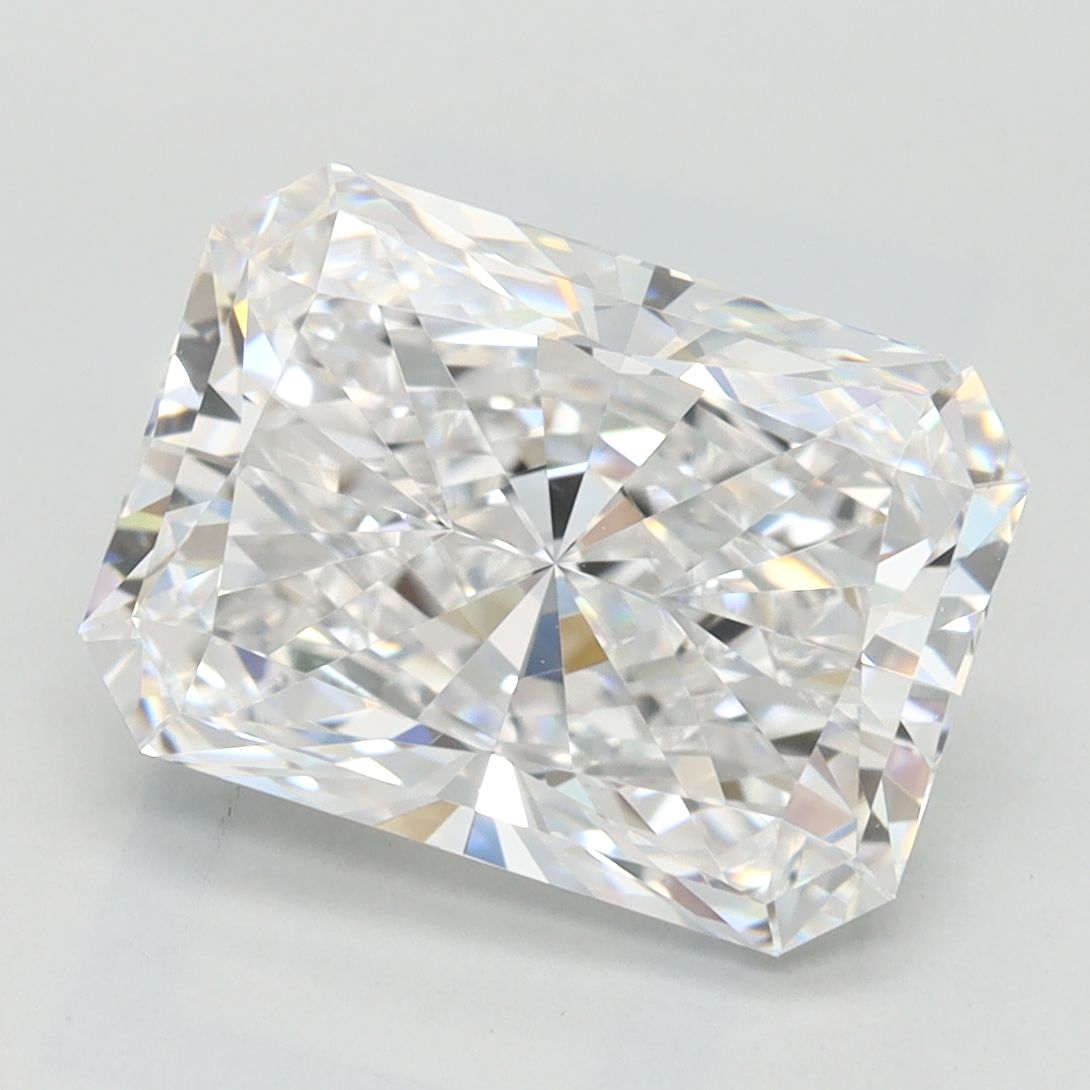 Radiant Lab-Grown Diamond 3.15ct D VVS1