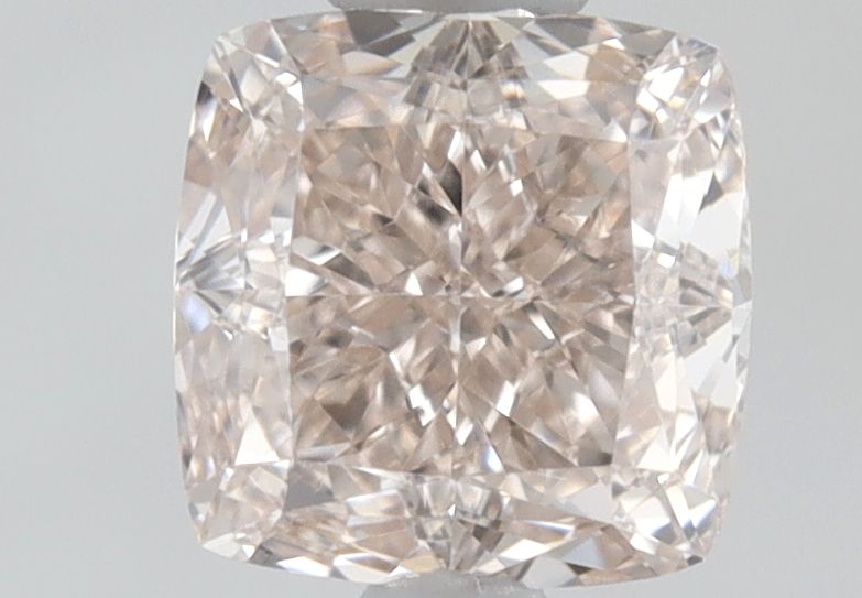 Cushion Fancy Light Pink Brown Natural Diamond 0.5ct VS1 loose diamond