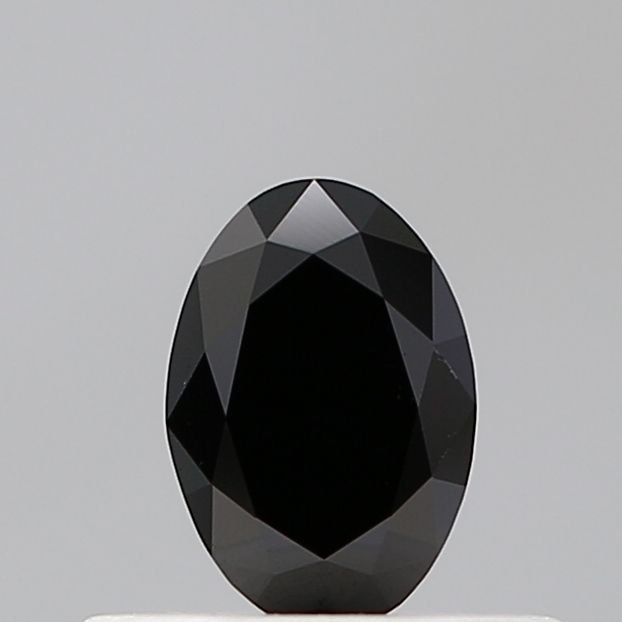 Oval Black Lab-grown Diamond 0.27ct VVS2 loose diamond