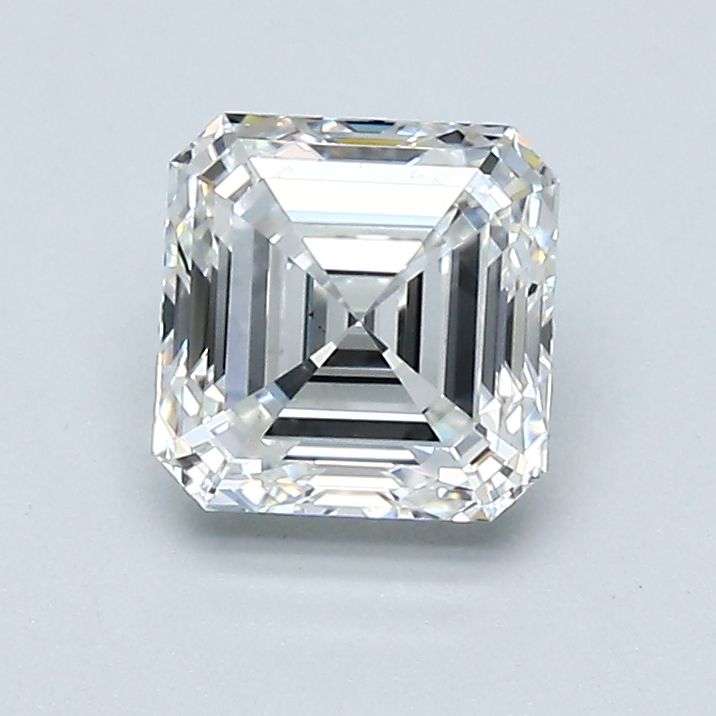 Asscher Natural Diamond 1.04ct G VS1