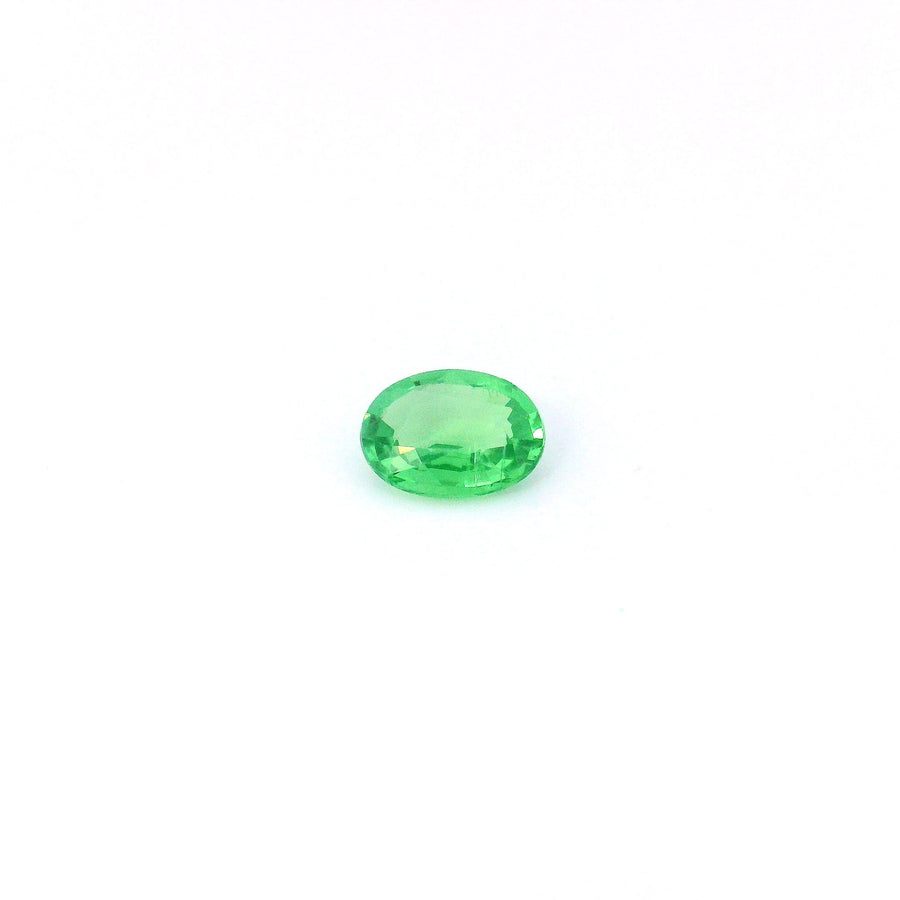Oval Green Garnet 0.33ct loose gemstone
