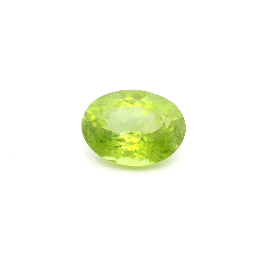 Oval Green Peridot 5.82ct loose gemstone