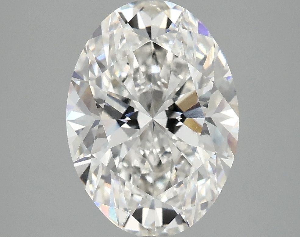 Oval Lab-Grown Diamond 3.08ct F VVS1