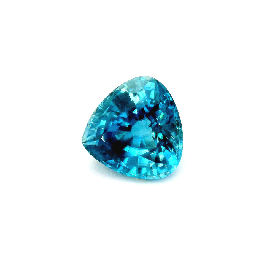 Pear Blue Zircon 14.97ct loose gemstone