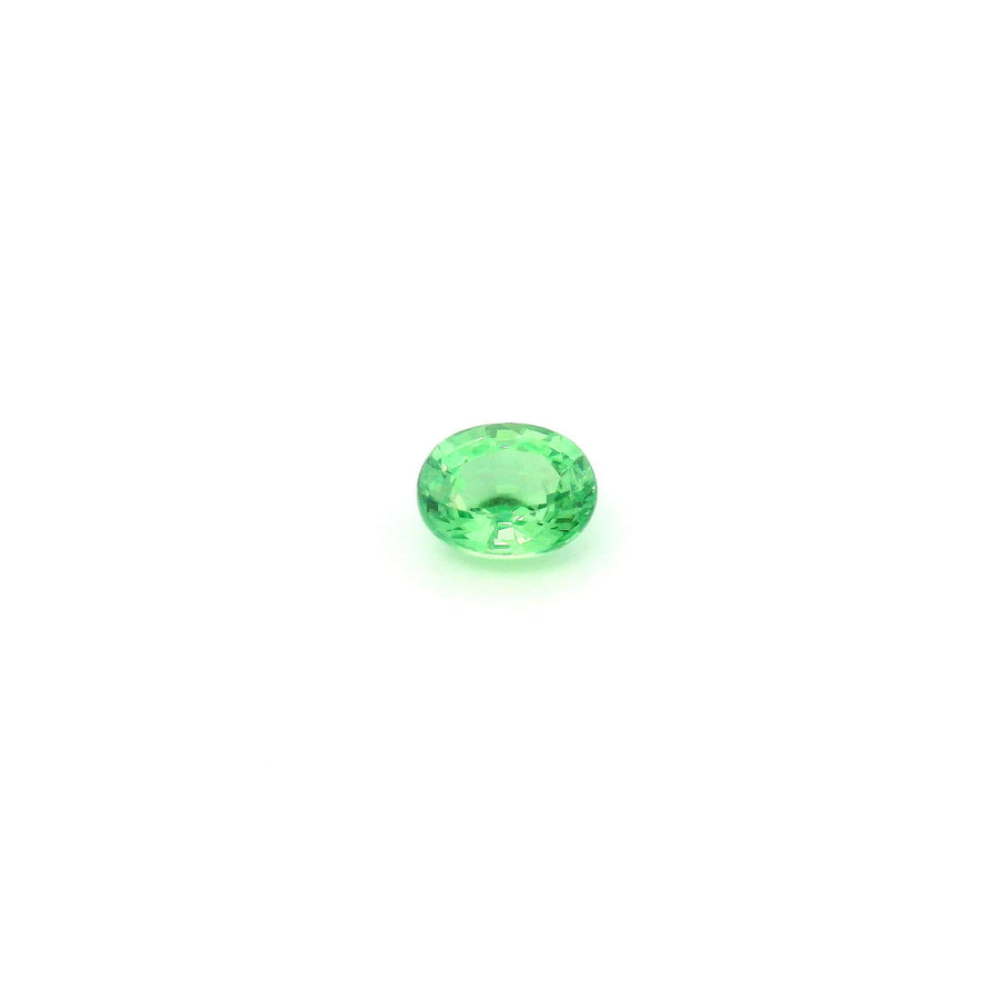 Oval Green Garnet 0.4ct loose gemstone