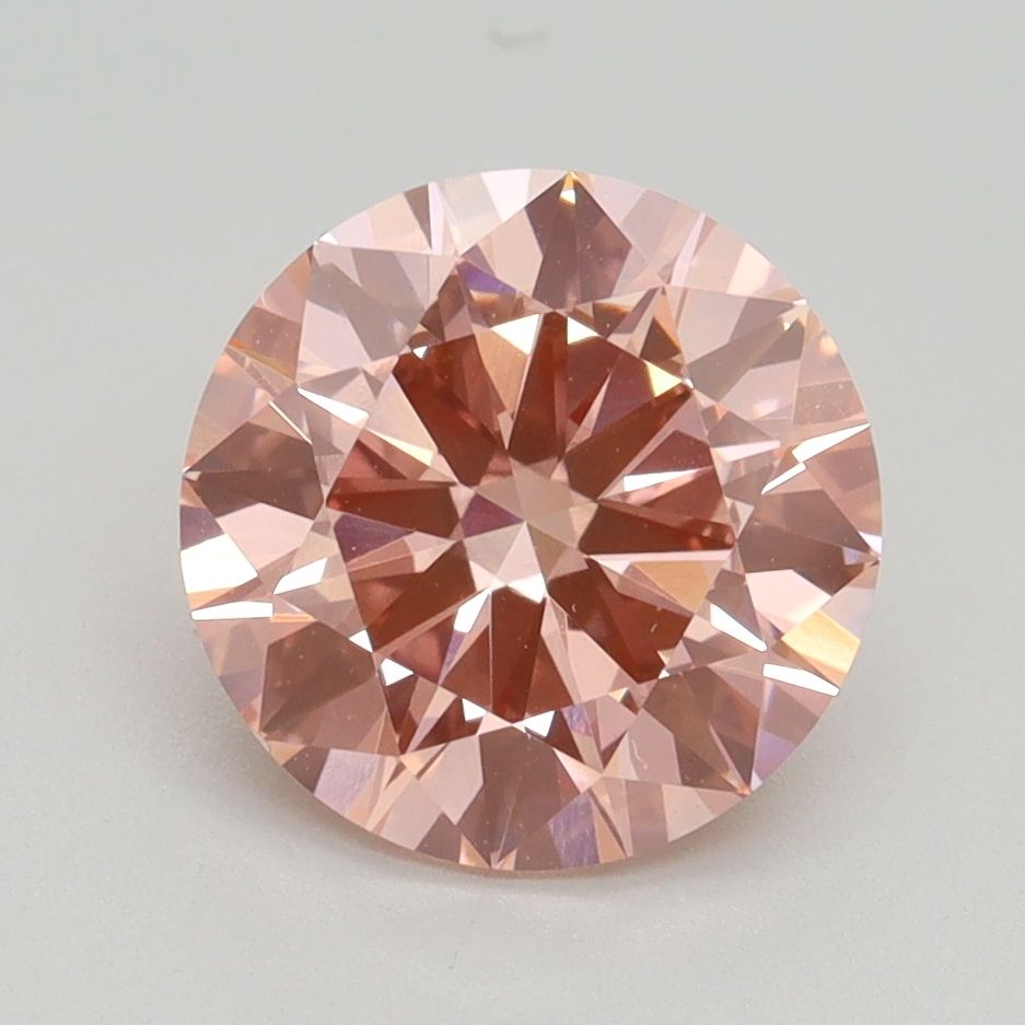 Round Fancy Intense Pink Lab-grown Diamond 2.23ct VS1 loose diamond