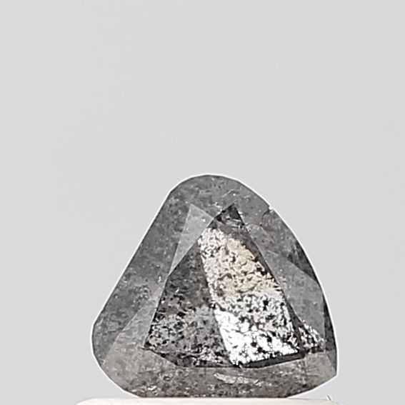 Heart Salt And Pepper Natural Diamond 0.42ct VS2 loose diamond