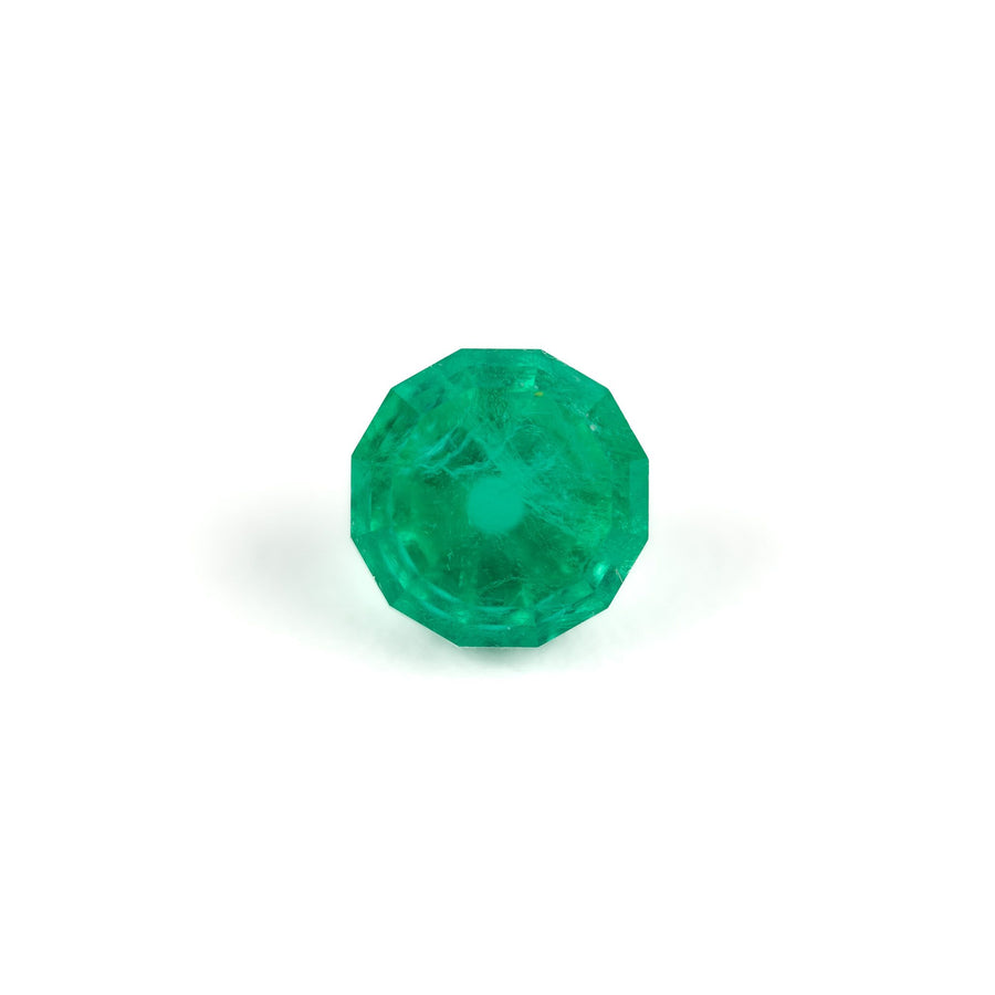 Round Green Emerald 1.33ct loose gemstone
