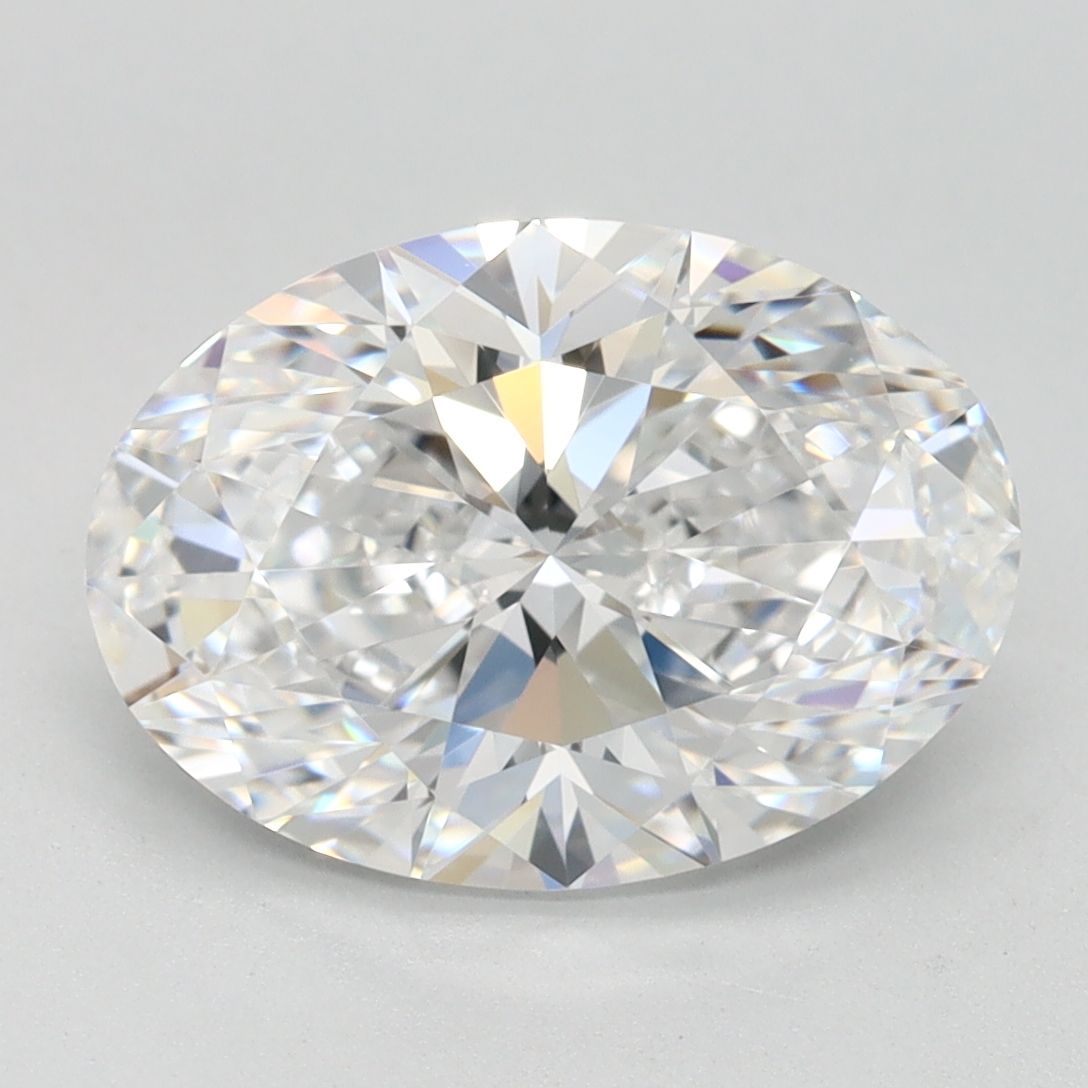 Oval Lab-Grown Diamond 2.81ct D FL