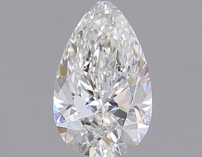 Pear Natural Diamond 0.47ct H VS1