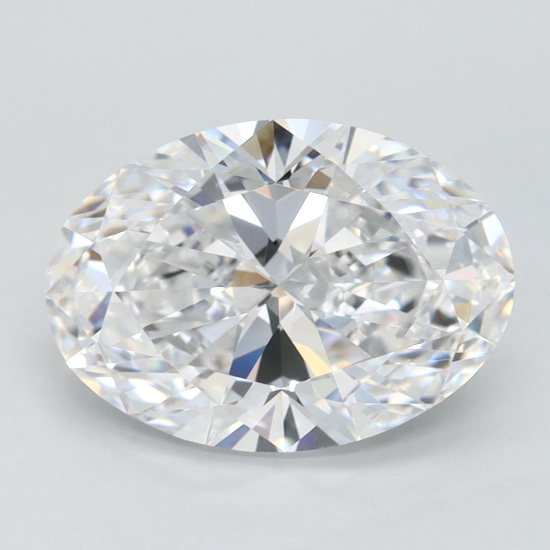 Oval Lab-Grown Diamond 2.63ct D IF