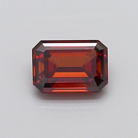Emerald Fancy Deep Orange Lab-grown Diamond 1.01ct SI1 loose diamond