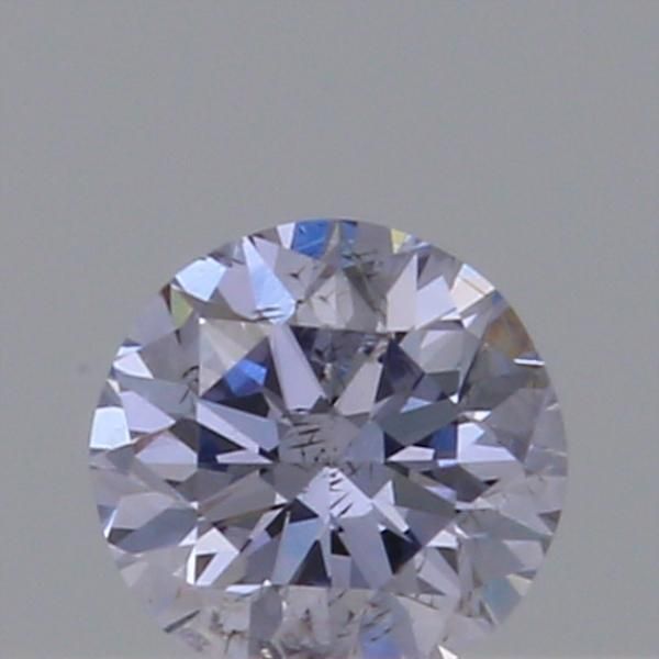 Round Fancy Grayish Blue Natural Diamond 0.08ct loose diamond