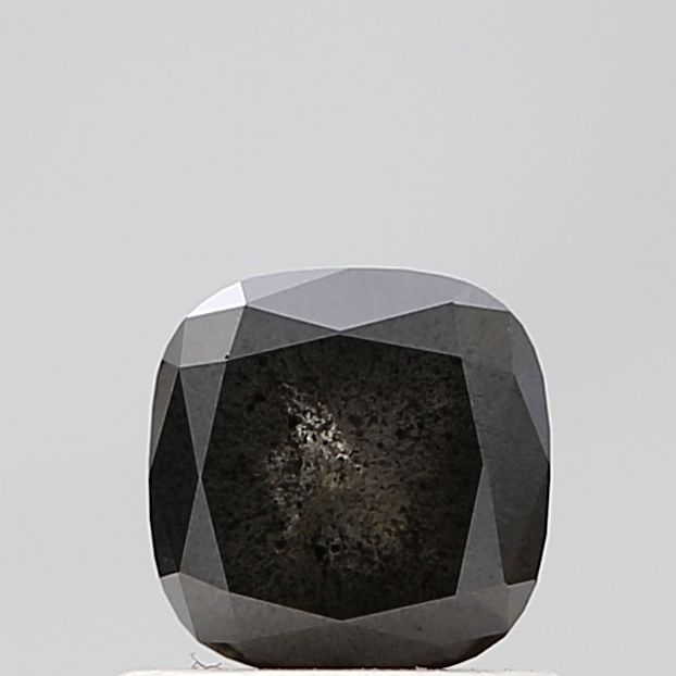 Cushion Salt And Pepper Natural Diamond 0.86ct VVS2 loose diamond
