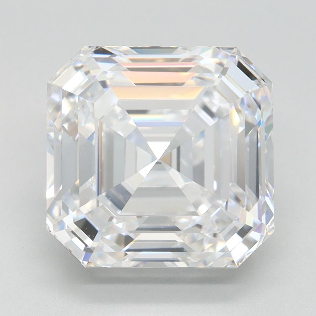 Asscher Lab-Grown Diamond 3.86ct D FL