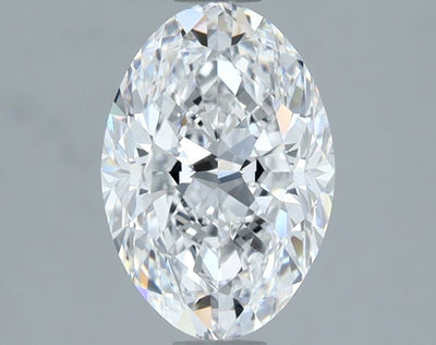 Oval Natural Diamond 1.80ct D VVS2