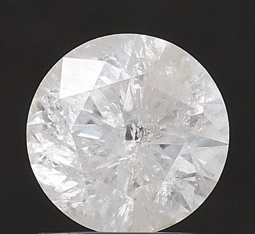 Round Salt And Pepper Natural Diamond 1.1ct VVS2 loose diamond