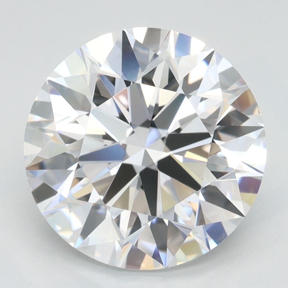 Round Lab-Grown Diamond 3.27ct D IF