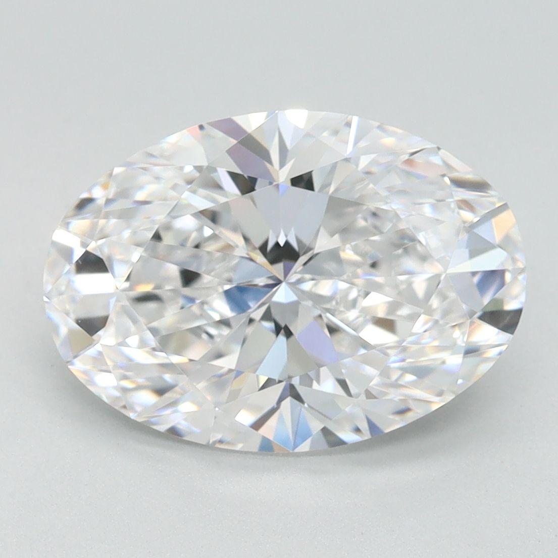 Oval Lab-Grown Diamond 2.88ct D FL