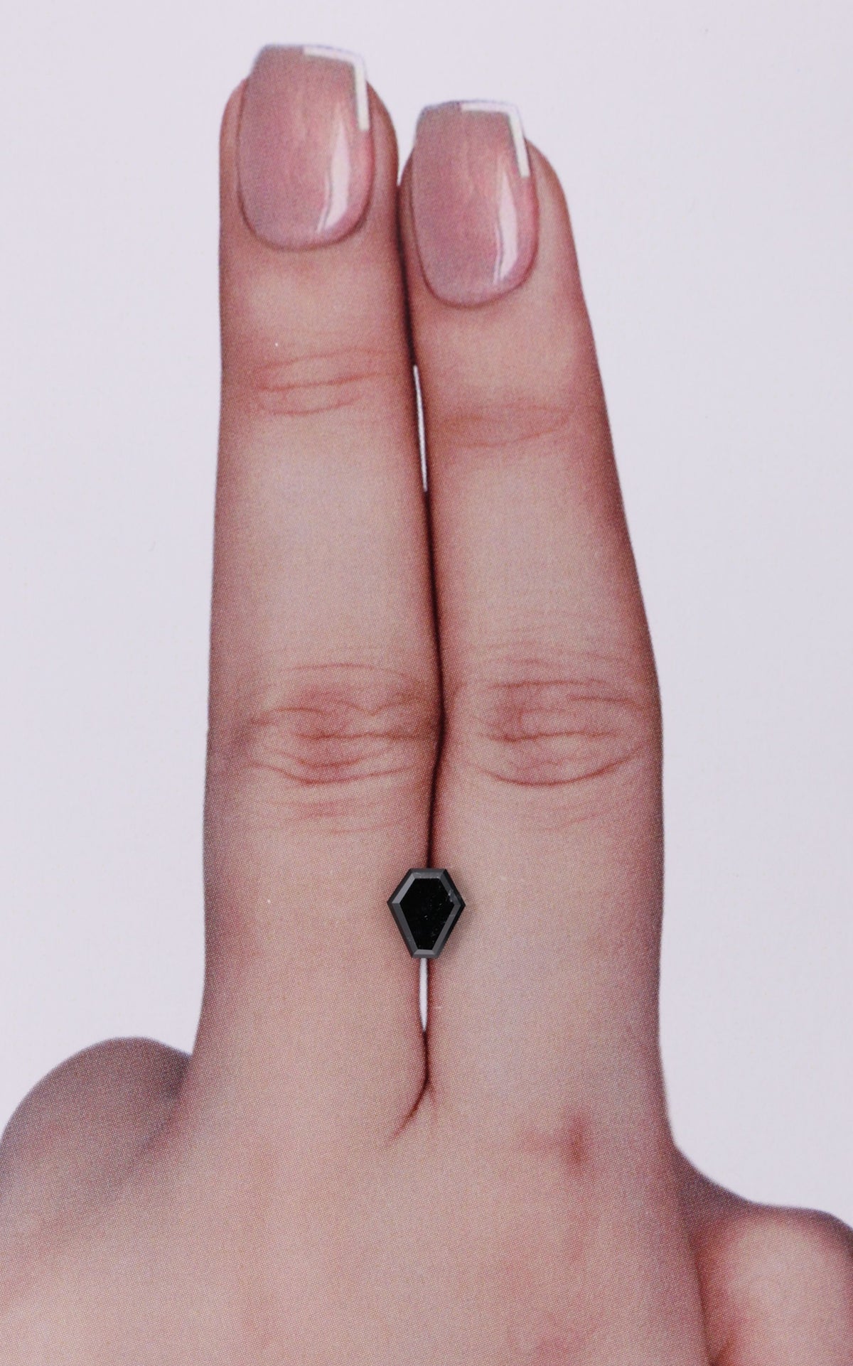 Calf Black Natural Diamond 0.6ct loose diamond