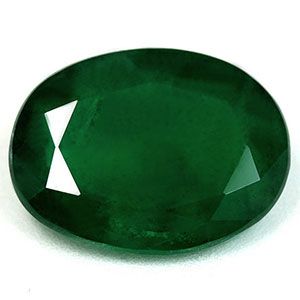 Oval Green Emerald 3.18ct loose gemstone