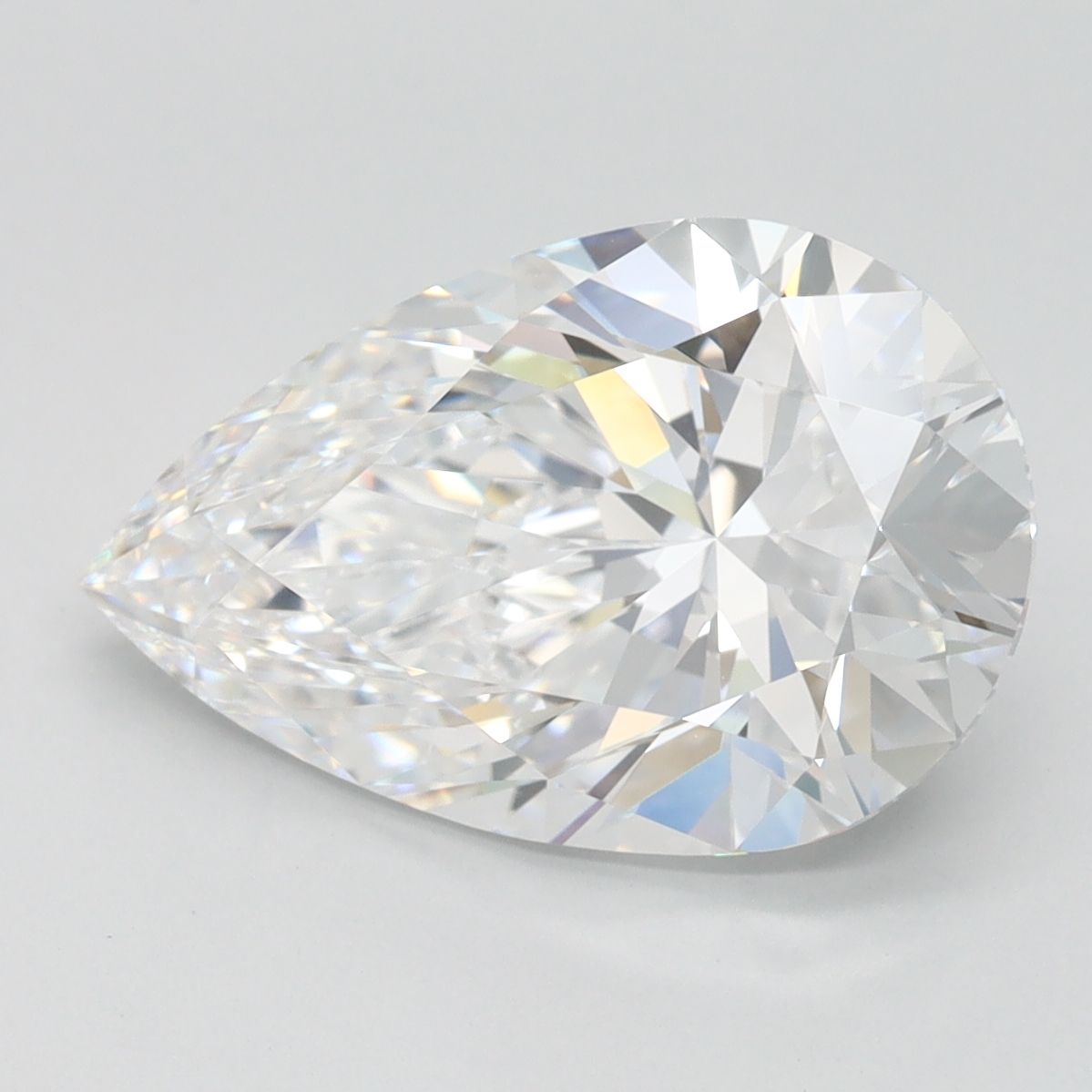 Pear Lab-Grown Diamond 3.24ct D IF