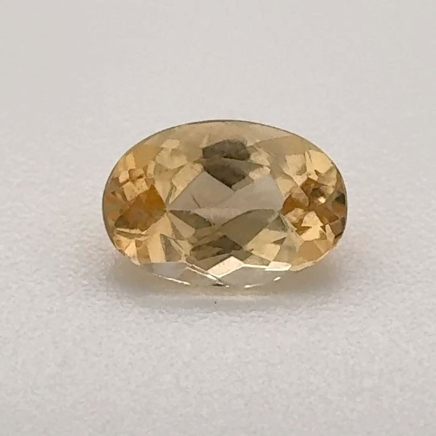 Oval Yellow Topaz 0.72ct loose gemstone
