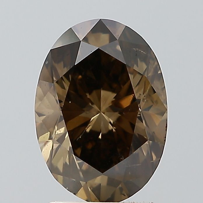 Oval Fancy Brown Natural Diamond 2.05ct SI2 loose diamond
