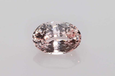 Oval Orange Sapphire 3.53ct loose gemstone