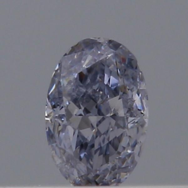 Oval Fancy Light Gray Blue Natural Diamond 0.08ct loose diamond