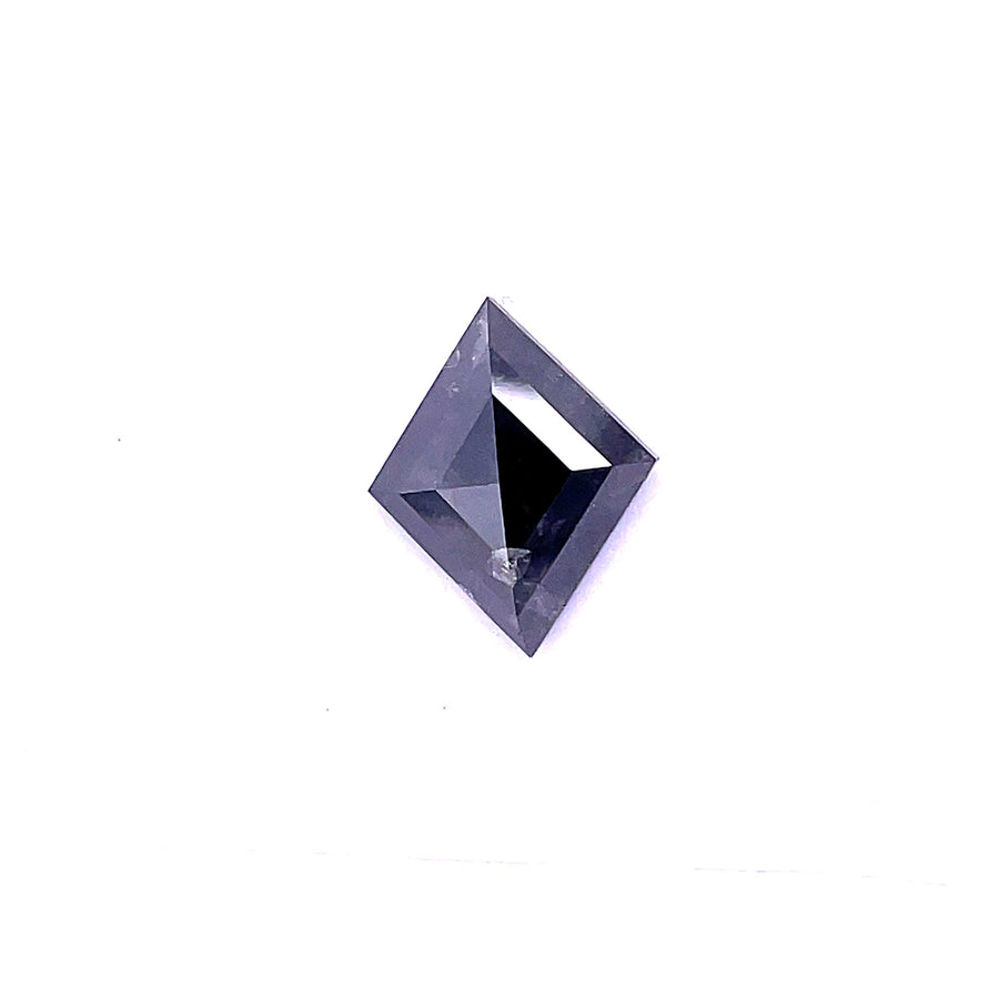 Lozenge Salt And Pepper Natural Diamond 3.07ct loose diamond