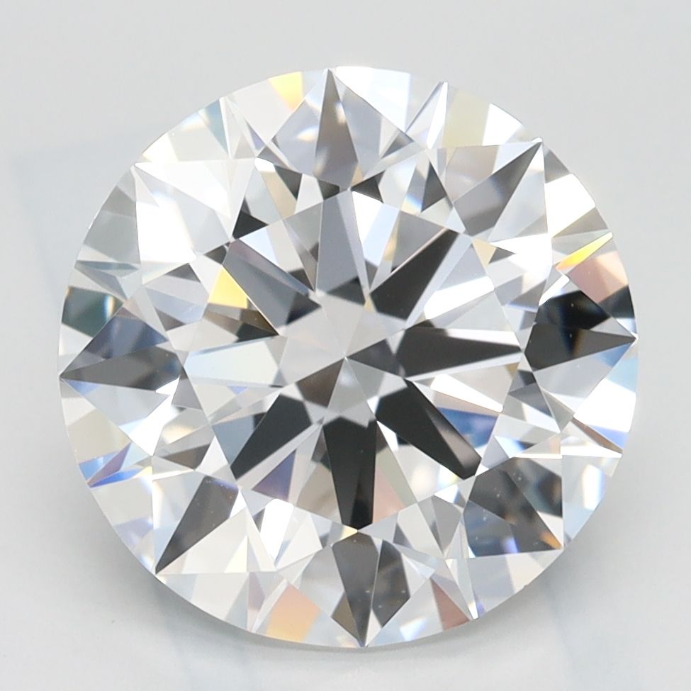 Round Lab-Grown Diamond 3.40ct D VVS1