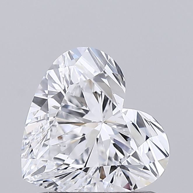 Heart Lab-Grown Diamond 1.06ct D VVS1